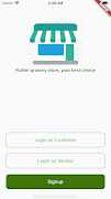 Flutter grocery 海報