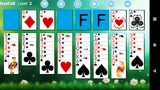 برنامه‌نما FreeCell Solitaire X عکس از صفحه