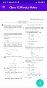 Class 12 Physics Notes スクリーンショット 4