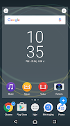 1 Schermata Xperia Loops Theme