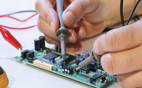 बेसिक इलेक्ट्रॉनिक कोर्स। पोस्टर