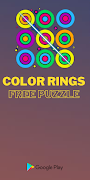 Color Rings Puzzle game Affiche