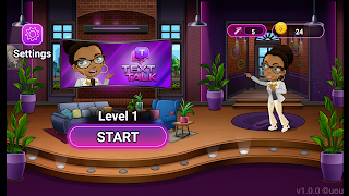 Text Talk Game โปสเตอร์