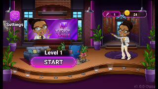 پوستر Text Talk Game