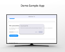 WebView TV Template capture d'écran 1