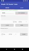 Simple TCP Socket Tester تصوير الشاشة 1