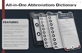 Abbreviation Dictionary screenshot 4