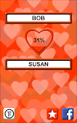 Love Test Names syot layar 1