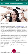 Golden Ratio Makeup Camera - G screenshot 2