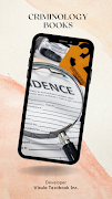 Criminology Books Offline captura de pantalla 1