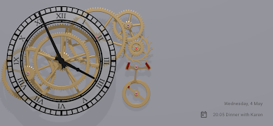 DockClock Screen Saver স্ক্রিনশট 4