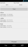 Edit Prefix Number screenshot 1