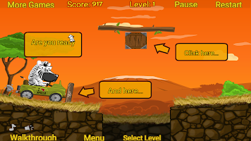 Safari Time, Physics puzzle poster