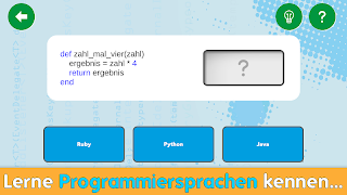 Programmieren für Kinder syot layar 1