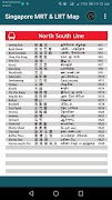 Singapore MRT and LRT Map ภาพหน้าจอ 5