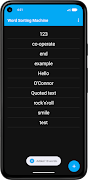 Word Sorting Machine скриншот 4
