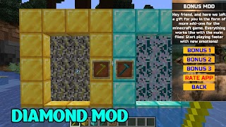 Diamond Mod For Minecarft PE poster