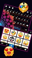 Fundo do Teclado Colorful Lotus imagem de tela 2