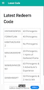 Genshin Redeem Code imagem de tela 5