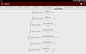 Calculus Cheatsheets screenshot 4