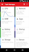 Task Manager: monitor CPU, RAM screenshot 1