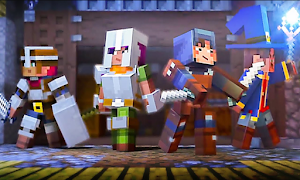 Map DUNGEONS MMO for Minecraft PE ảnh chụp màn hình 2