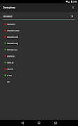 برنامه‌نما Domainrer the Domain Finder عکس از صفحه