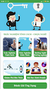 Trắc Nghiệm Tính Cách Tìm Nghề screenshot 1