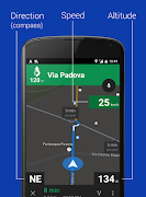 NavMeter GPS Maps speedometer screenshot 1