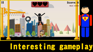 Stickman Superhero ภาพหน้าจอ 4