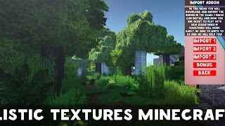 Realistic Texture Minecraft PE ảnh chụp màn hình 2