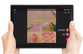 Tutorial Menghias Kek syot layar 7