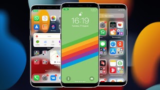 Phone Launcher iOS 15 постер