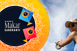 Uttrayan / Kites Frame Photo Editor Screenshot 1