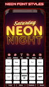 Neon Logo Maker - Logo Design screenshot 1