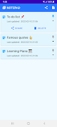Notepad - offline memo الملصق