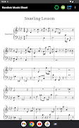 برنامه‌نما Random Music Sheet عکس از صفحه