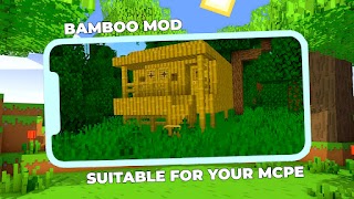 Bamboo Mod for Minecraft PE ảnh chụp màn hình 5