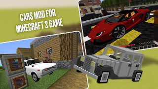 Cars Mod for Minecraft 2 Game poster