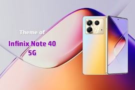 Theme of Infinix Note 40 5G poster