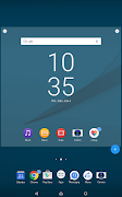 Nougat Theme syot layar 6