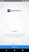 پوستر QuestionPro - Offline Surveys