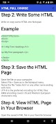 HTML Full course 2022 اسکرین شاٹ 5