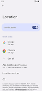 Settings captura de pantalla 3