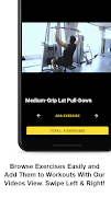 M.E Workout Gym Log Tracker скриншот 1
