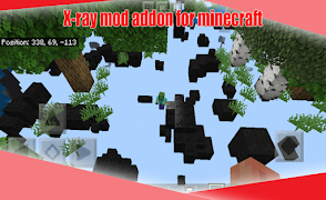 برنامه‌نما X-ray mod addon for minecraft عکس از صفحه