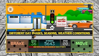 Tram Driver Simulator 2D 截圖 5