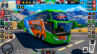 Poster Transport Bus Driving Game 3d
