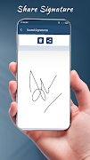 برنامه‌نما Signature Maker عکس از صفحه