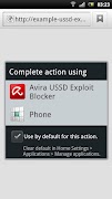 Avira USSD Exploit Blocker Screenshot 2
